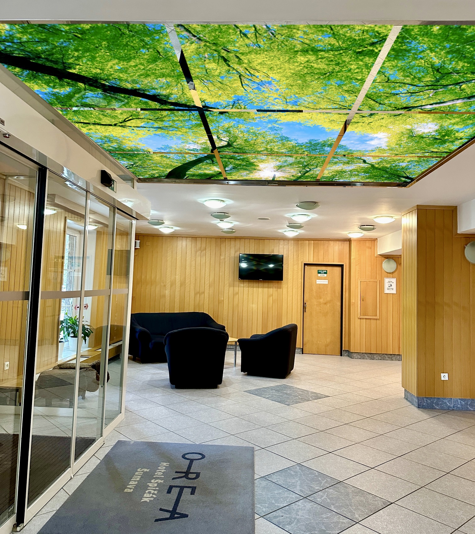 Vizualizace před výrobou Orea hotel
