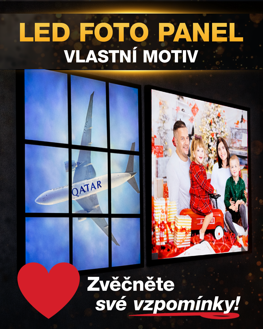 Vlastní motiv - foto panel 1