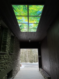 Vlastní motiv OREA resort - Dekorativní LED svítidlo - LED panel - vlastní fotografie zákazníka - sada 8 panelů (včetně montážních rámečků a kabeláže)